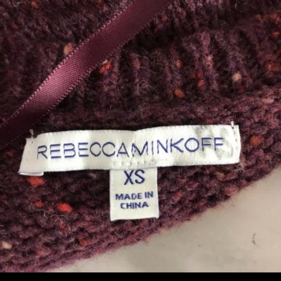 Rebecca Minkoff Page Cold-Shoulder Knit Sweater - wool, nylon & alpaca - Picture 6 of 8